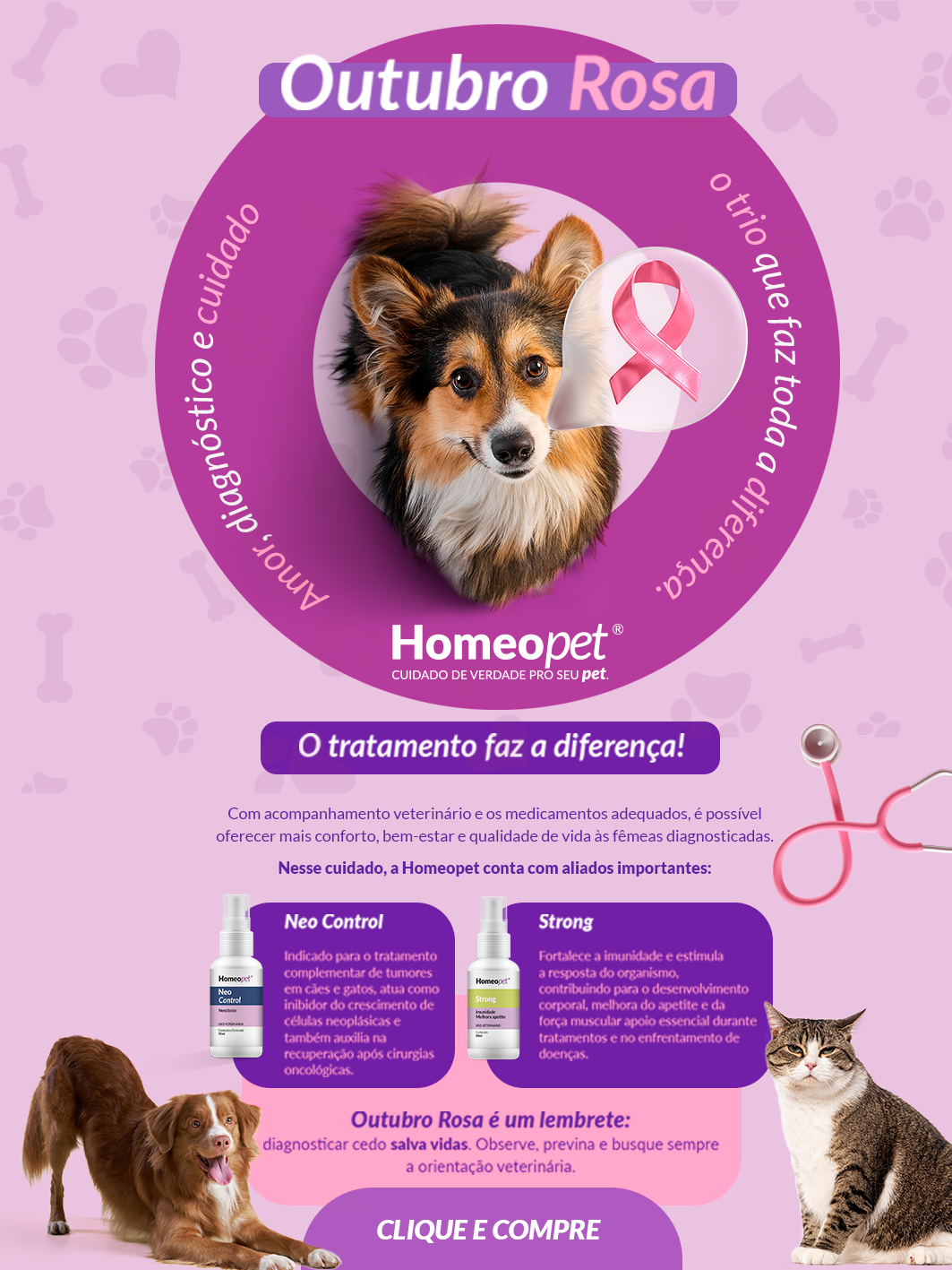 Queridinhos da Homeopet